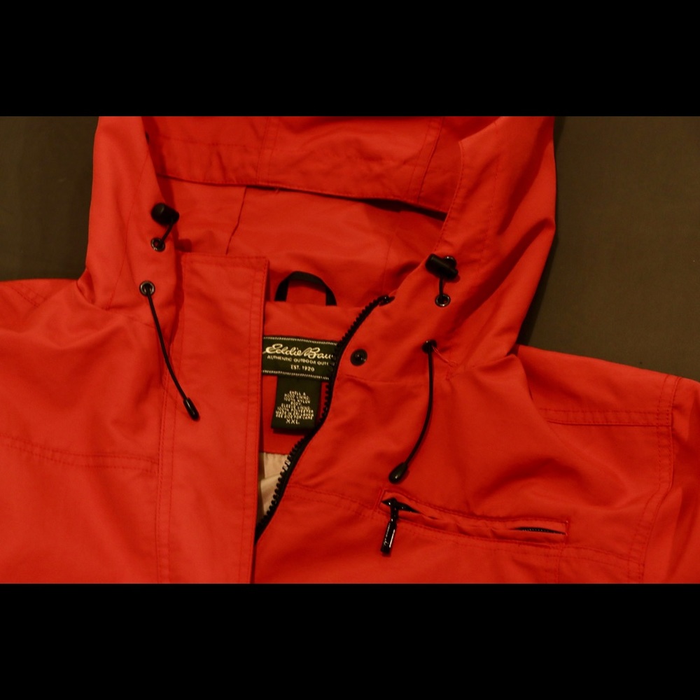 Whoa! Great Eddie Bauer Rain Jacket!